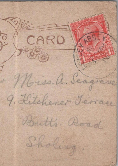 Seagrave: 9 Kitchener Terrace, Butts Road, Sholing, Hampshire - 1919 - HX60