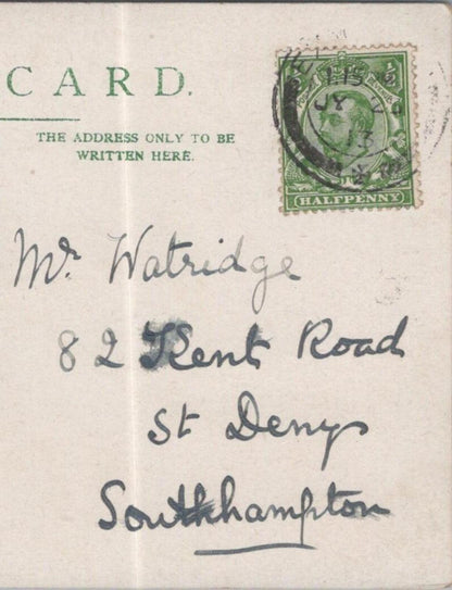Watridge: 82 Kent Road, St Denys, Southampton, Hampshire 1913 - HX46