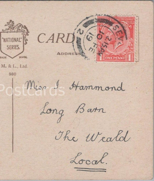 Hammond: Long Barn, The Weald, Sevenoaks, Kent, 1919 - HX16