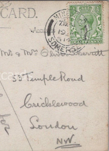 Skerritt or Sherritt: 53 Temple Road, Cricklewood, Greater London, 1914 - HX24