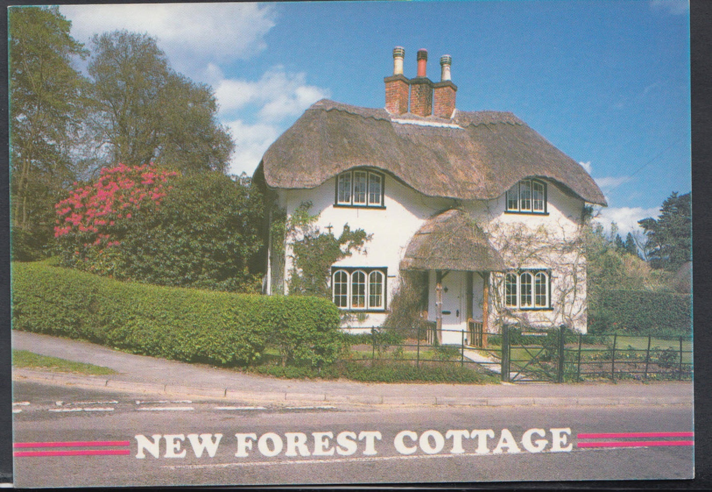 Hampshire Postcard: Thatched Cottage In The New Forest  RR3307