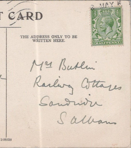 Butlin: Railway Cottages, St Albans, Hertfordshire - 1916 - HX55