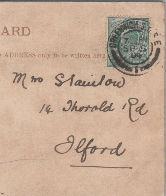 Stanilow: 14 Thorold Road, Ilford, Essex, 1904 - HX4