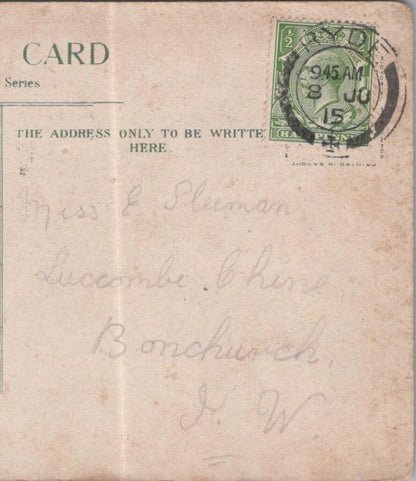 Sleeman: Luccombe Chine, Bonchurch, Isle of Wight 1915 - HX49