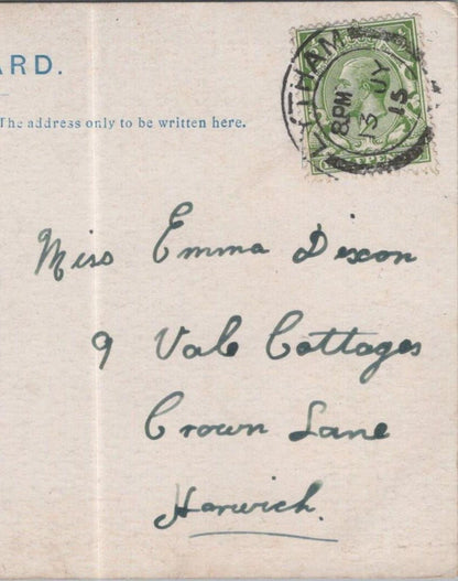 Dixon: 9 Vale Cottages, Crown Lane, Horwich, Lancashire - 1915 - HX65