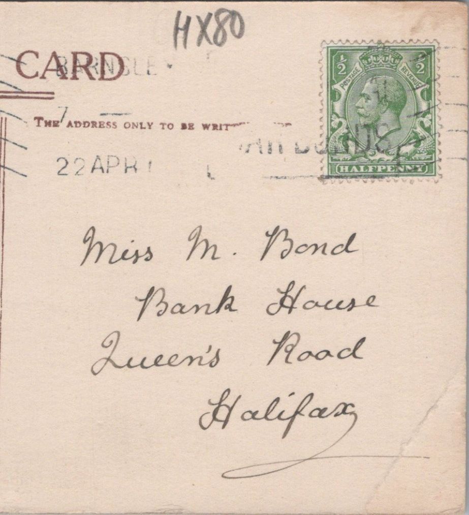 Bond: Bank House, Queen's Road, Halifax, Yorkshire - HX80