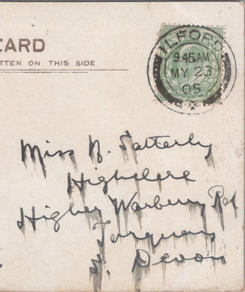 Satterly: Highclere, Higher Warberry Road, Torquay, Devon, 1905 - HX72