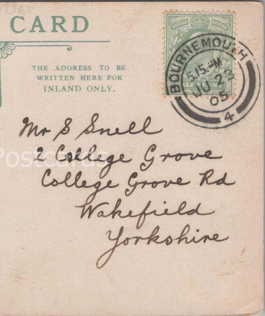Snell: 2 College Grove, College Grove Road, Wakefield, Yorkshire - 1905 - HX37