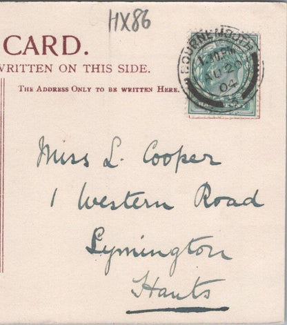 Cooper: 1 Western Road, Lymington, Hants, Hampshire, 1904 - HX86