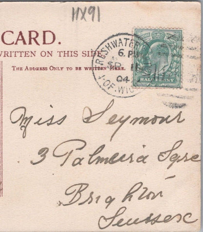 Seymour: 3 Palmeira Square, Brighton, Sussex, 1904 - HX91