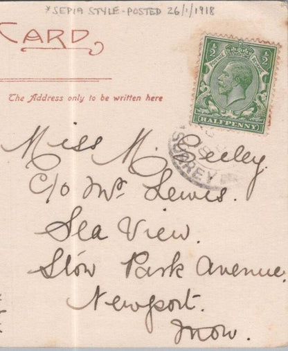 Seeley: c/o Mr Lewis, Sea View, Stow Park Avenue, Newport, Monmouthshire HX58