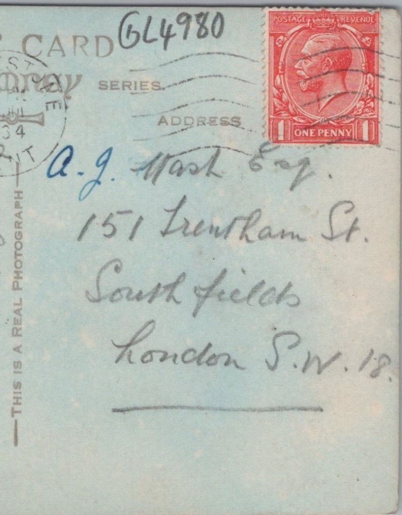Nash: 151 Trentham Street, Southfields, London, S.W.18, 1934 - GL4980
