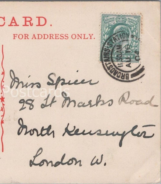 Spicer: 28 St Marks Road, North Kensington, London, 1906 - HX26