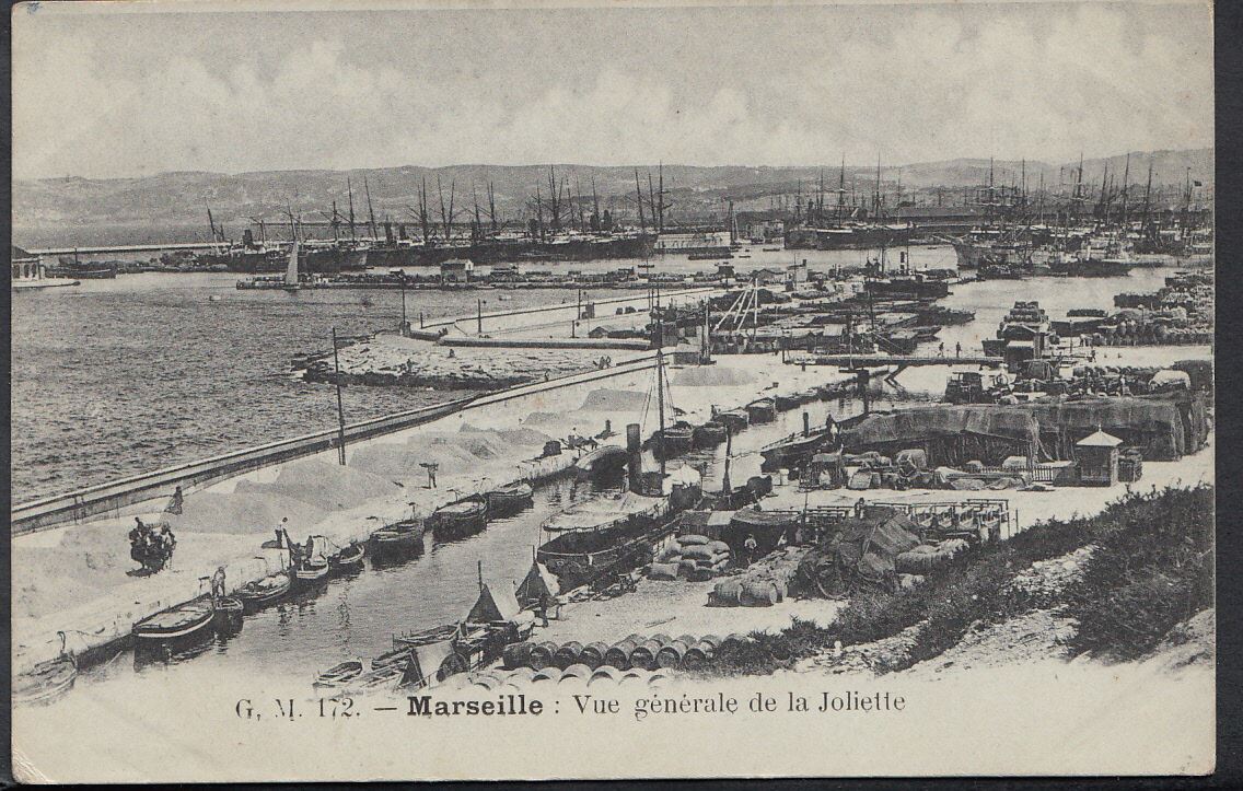 France Postcard - Marseille - Vue Generale De La Joliette   P632