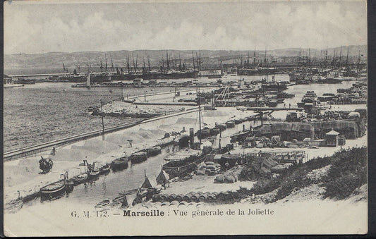France Postcard - Marseille - Vue Generale De La Joliette   P632