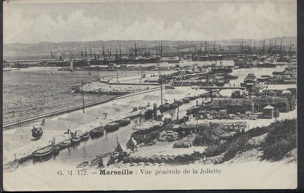 France Postcard - Marseille - Vue Generale De La Joliette   P632