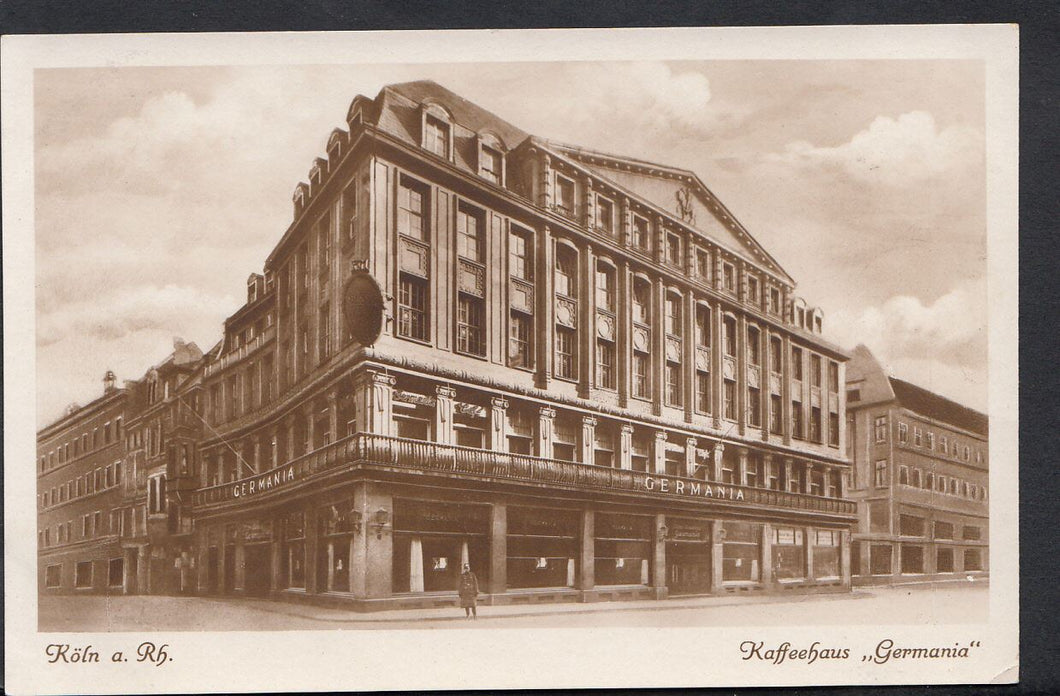 Germany Postcard - Koln a.Rh - Kaffeehaus,, Germania''    B1097