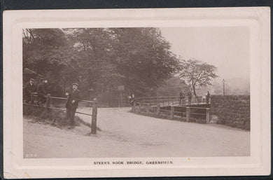 Lancashire Postcard - Steer's Nook Bridge, Greenfield    MB1175