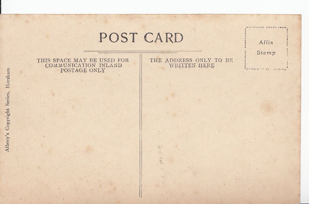 Sussex Postcard - The Causeway, Horsham    A6696