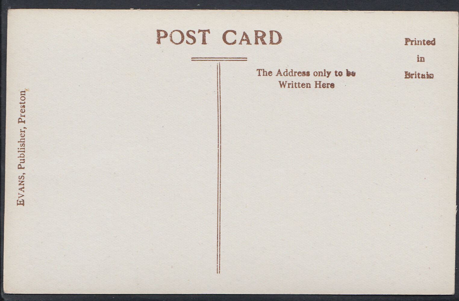 Lancashire Postcard - Town End, Kirkham    A8709