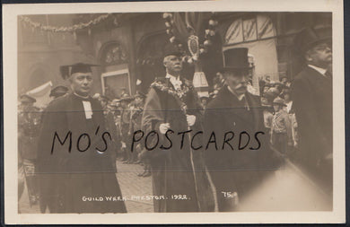 Lancashire Postcard - Guild Week Procession, Preston    MB1299