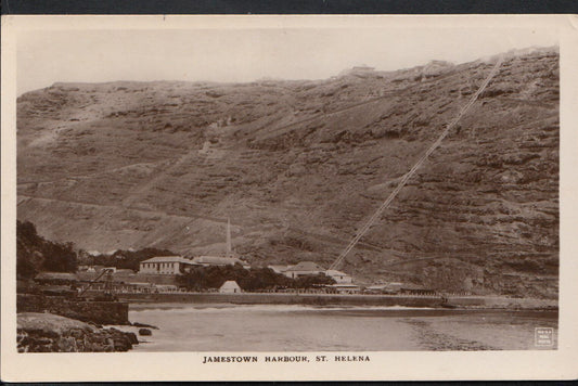 St Helena Postcard - Jamestown Harbour   BB913
