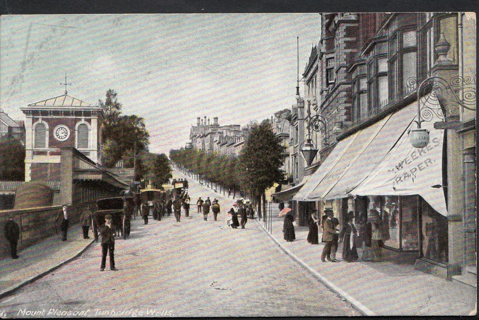 Kent Postcard - Mount Pleasant, Tunbridge Wells  Q272