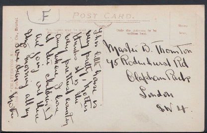Avon & Somerset Postcard - Thatched Cottage, Frenchay, Bristol  DP746