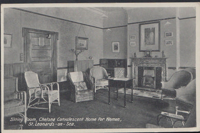 Sussex Postcard - Sitting Room, Chelsea Convalescent Home, St Leonards  BH5808