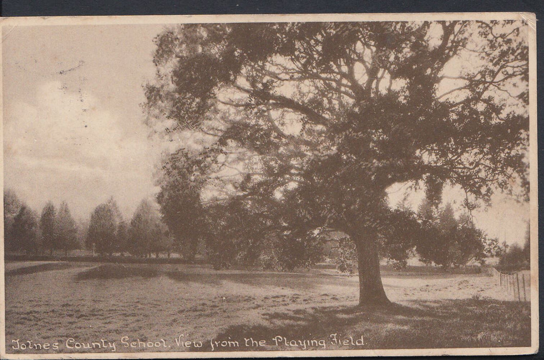 Devon Postcard - Totnes County School, View From The Playing Field  RT455