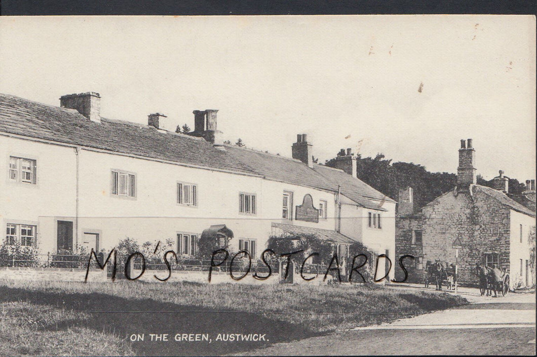Yorkshire Postcard - On The Green, Austwick  DP935