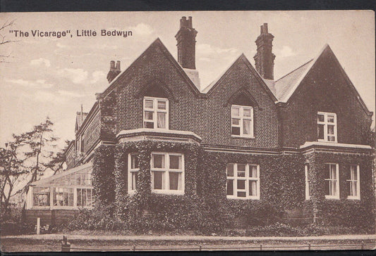 Wiltshire Postcard - "The Vicarage", Little Bedwyn   BH61