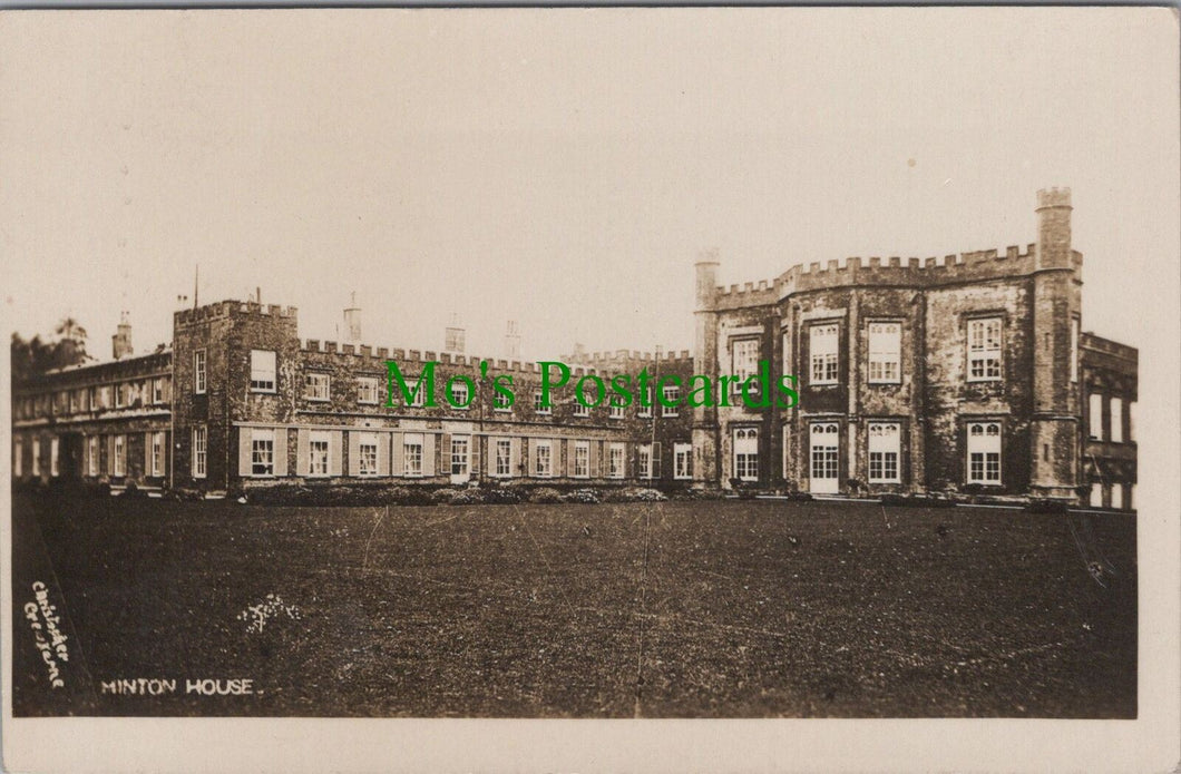 Somerset Postcard - View of Hinton House  Ref.SW9639