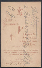 Load image into Gallery viewer, CDV (Carte De Visite) - Yorkshire Lady - Hutley, 2 Rosewood RT247
