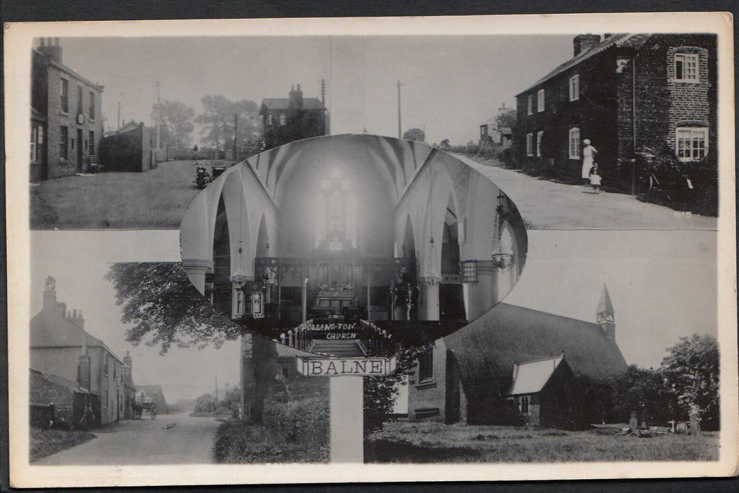 Yorkshire Postcard - Views of Balne, North Yorkshire A2907