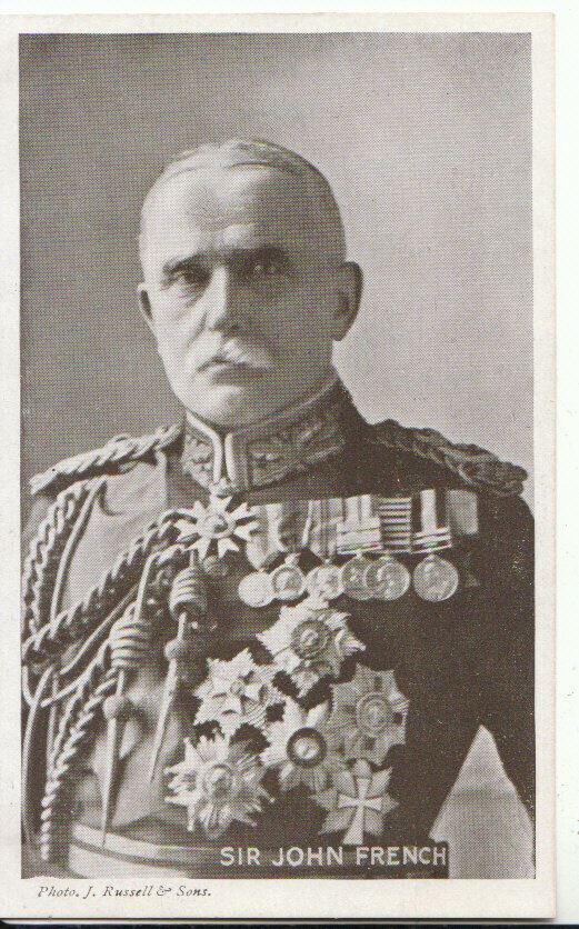 Military Postcard - Sir John French - Ref 15855A