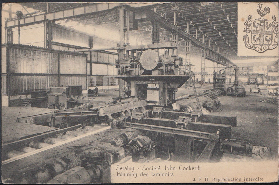 Belgium Postcard - Seraing - Societe John Cockerill, Bluming Des Laminoirs 9308