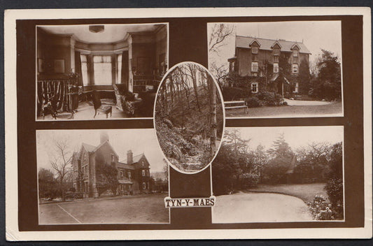 Wales Postcard - Views of Tyn-Y-Maes   A9388