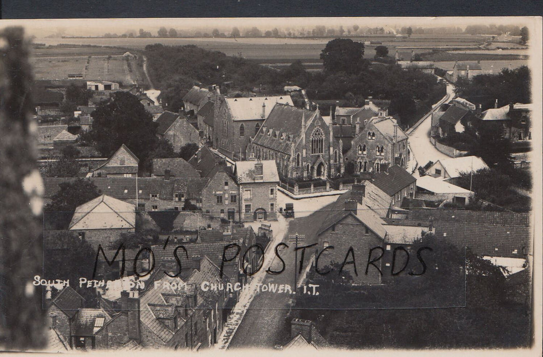 Somerset Postcard - South Petherton From Church Tower    MB1356