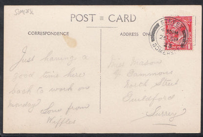 Somerset Postcard - Hurcot - Somerton Z335