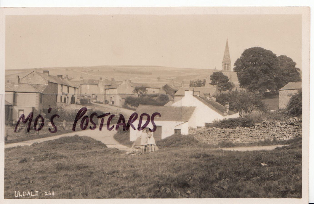 Cumbria Postcard - Uldale Village   A5514