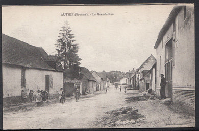 France Postcard - Authie (Somme) - La Grande-Rue   BH2137