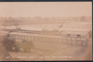 Gloucestershire Postcard - The Royal Show Gloucester 1909, Horticulture  MB1084