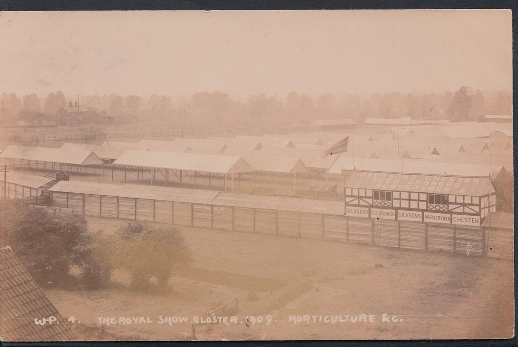 Gloucestershire Postcard - The Royal Show Gloucester 1909, Horticulture  MB1084