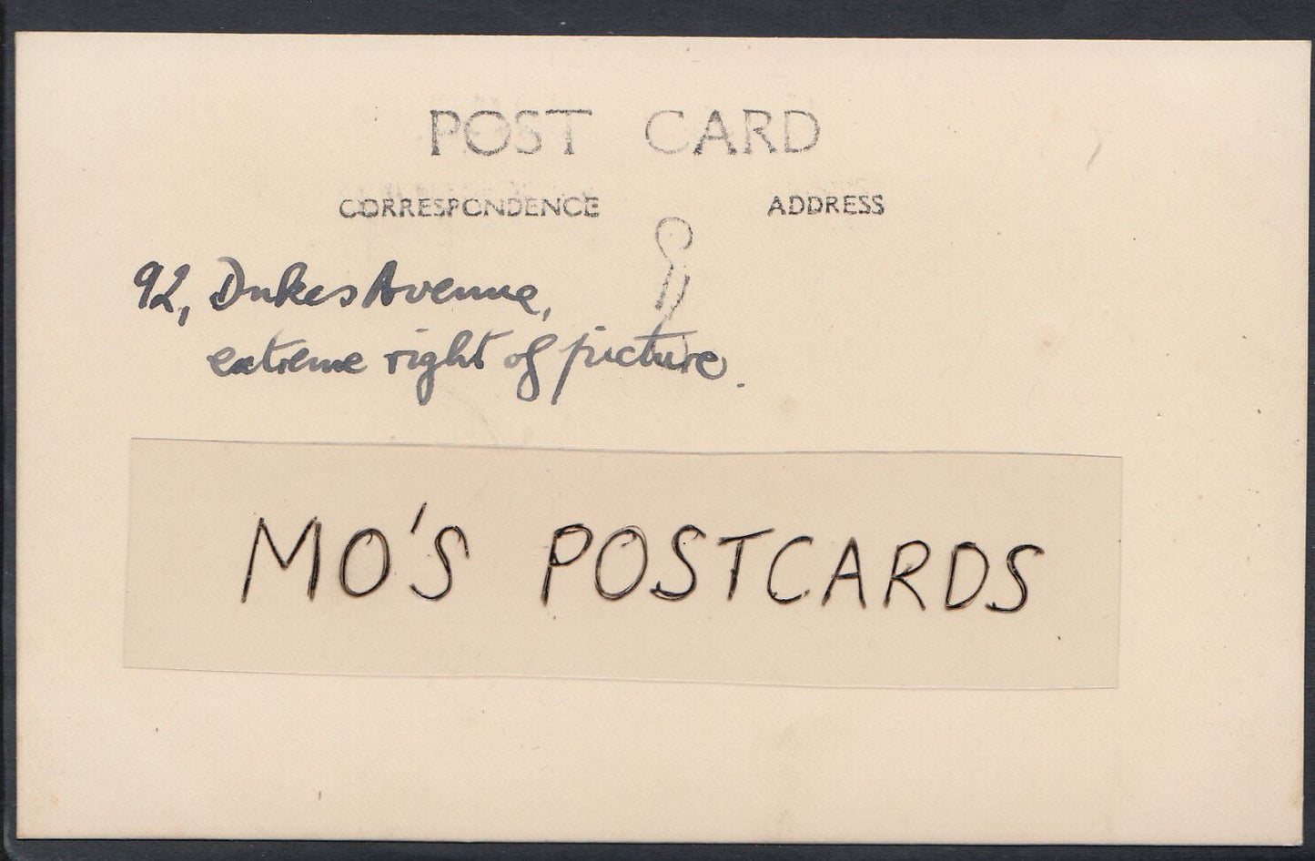 London Postcard - Dukes Avenue, Chiswick    A4554