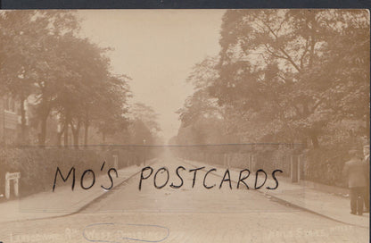 Lancashire Postcard - Lansdowne Road, West Didsbury     A9761