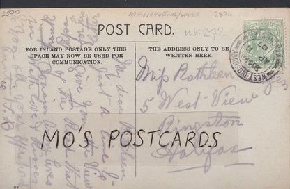 Lancashire Postcard - Lansdowne Road, West Didsbury     A9761