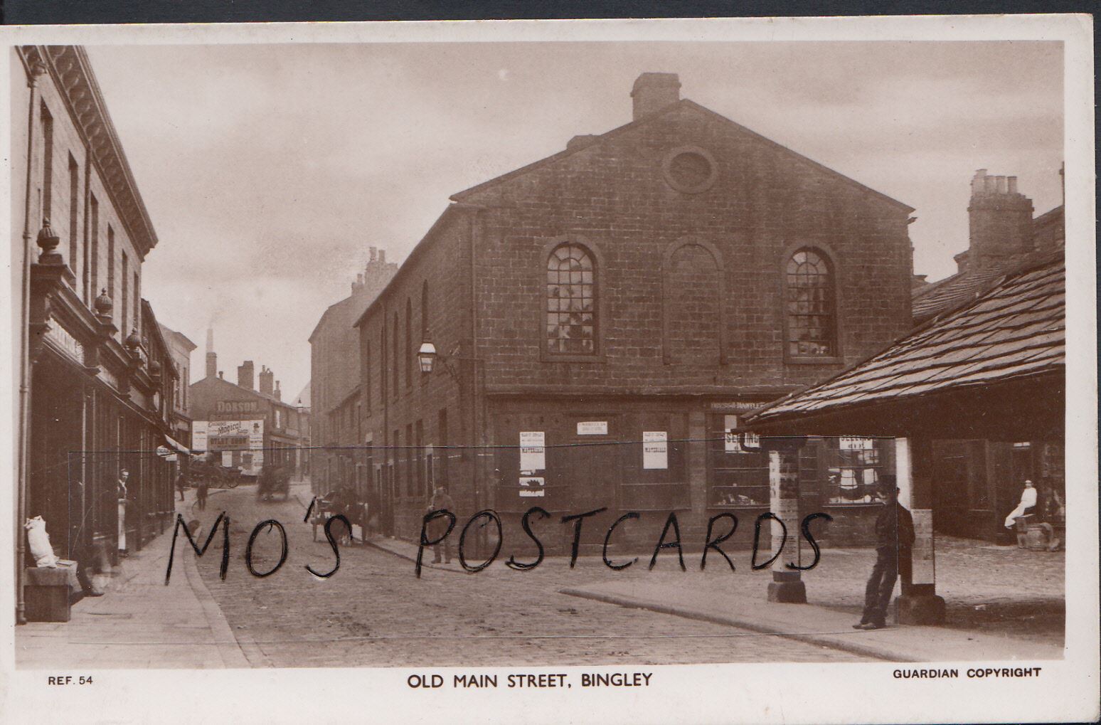 Yorkshire Postcard - Old Main Street, Bingley   BH127
