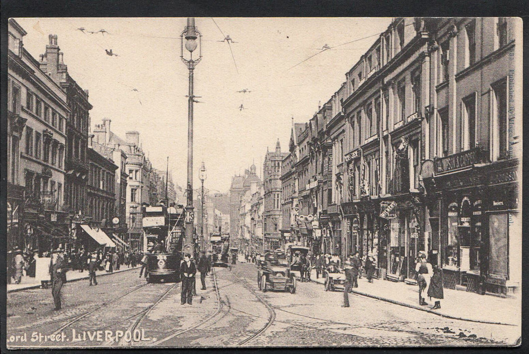 Lancashire Postcard - Lord Street, Liverpool A2644