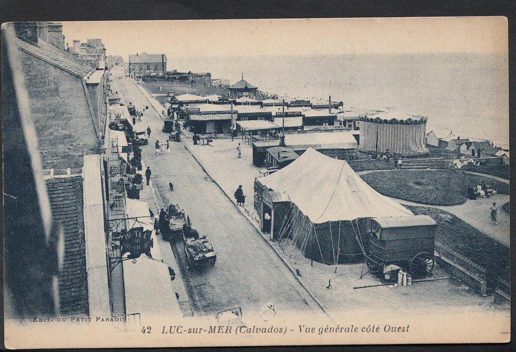 France Postcard - Luc-Sur-Mer (Calvados) - Vue Generale Cote Ouest  A9541